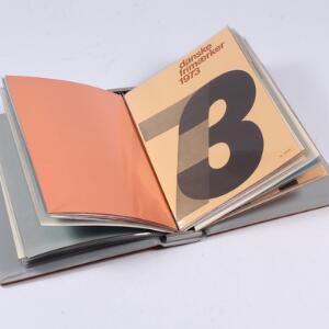 Danmark. ÅRSMAPPER 1969-1978 komplet.
