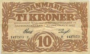 10 kr 1933 E, V. Lange  Pugh, Sieg 104