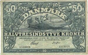 50 kr 1930, V. Lange  Jessen, Sieg 107