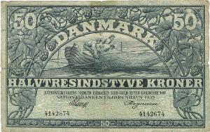 50 kr 1935, V. Lange  Heegaard, Sieg 107