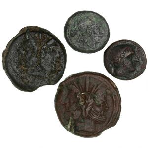 Romerske republik, 4 kobbermønter