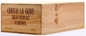 12 bts. Chateau La Grave Trigant de Boisset, Pomerol 1999 A hfin. Owc.