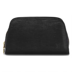 Louis Vuitton Sort Epi, Cosmetic Pouch. L. ca. 17 cm. B. ca. 6 cm. H. ca. 9,5 cm.