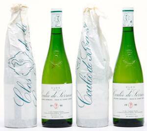 11 bts. Clos de la Coulée de Serrant, N. Joly 1990 A-AB bn.