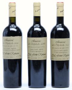 1 bt. Amarone della Valpolicella, Dal Forno Romano 1999 A hfin.  etc. Total 3 bts.