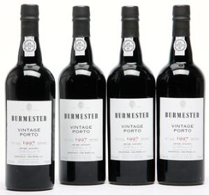 10 bts. Burmester Vintage Port 1997 A hfin.