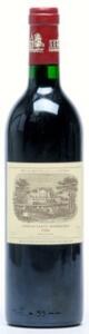 1 bt. Château Lafite Rothschild, Pauillac. 1. Cru Classé 1986 A hfin.