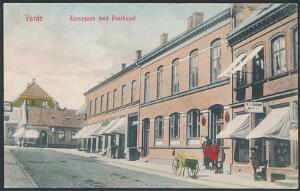 Varde Posthus med Bude, 1911