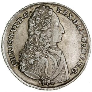 Christian VI, 4 mark  krone 1731, H 3