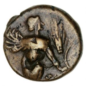 Antikkens Grækenland, Ionien, Chios, ca. 190-84 f.Kr., Æ16,  3,75 g, SNG Cop. 1570