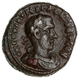Romerske kejserdømme, Trebonianus Gallus. 251-253, Tetradrakme, billon, 10,68 g