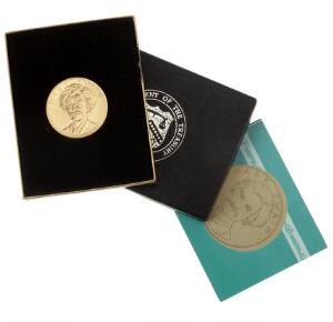 USA, medaille, Au, American Arts Commemorative series 1981, Mark Twain, 1 ounce, orig. æske medfølger