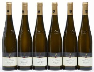 6 bts. Riesling Felseneck, Schäfer-Fröhlich, Nahe 2007 A hfin.