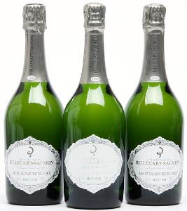 3 bts. Champagne Brut, Blanc de Blancs, Billecart-Salmon 1998