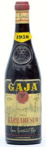 1 bt. Barbaresco, Gaja 1958 AB ts.