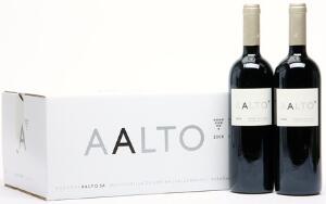 6 bts. Aalto, Bodegas Aalto, Ribera del Duero 2008 A hfin. Oc.