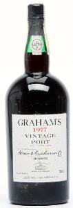 1 bt. Mg. Grahams Vintage Port 1977 A hfin.