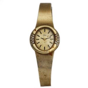 Girard-Perregaux Girard-Perregaux damearmbåndsur af 14 kt. guld. Mekanisk værk med manuelt optræk. 1970erne.