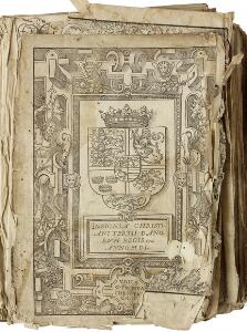 First folio Bible of Denmark Biblia [...] Cph printed by Ludwig Dietz 1550. Folio. Illust. by Altdorffer. Incomplete.