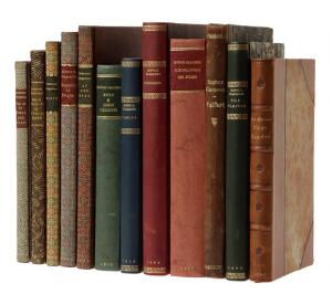 Sophus Claussen - Johannes Jørgensen 5 1st editions by Johannes Jørgensen incl. Digte. Cph 1898.  7 vols. by Sophus Claussen. 12