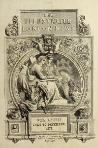 The Illustrated London News. Vol. LXXIII.  LXXV. London 1878-1879. Folio. Illust. Bound in cont. half morocco. 2