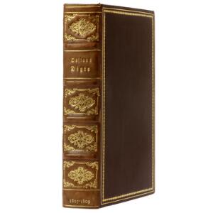 Ossians Digte bound by Baden St.St. Blicher [Transl.] Ossians Digte. Oversatte af S.S. Blicher. 2 vols. bound in one. Cph 1807-09.