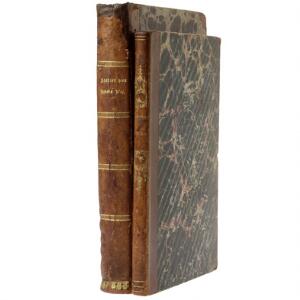 First editions by Søren Kierkegaard Stadier paa Livets Vei. Cph 1845.  Sygdommen til Døden. Cph 1849. 2