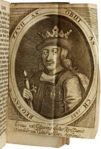 Peter Joh. Reesen Nonnulla antiqva Jura Civitatum Daniæ [...]. Cph 1683. Small 4to. With to engraved folding plates.