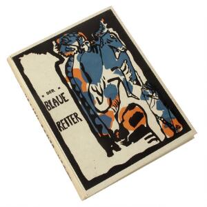 Major work of German expressionism Kandinsky and Marc Der blaue Reiter. 1914. With 4 original tipped-in colour plates.