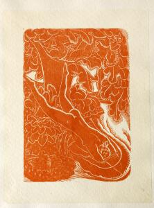 Ovid illustrated by Rodin Ovid Elegies Amoureuses. [Paris 1935]. Illutrated with wood cuts by Rodin. One of 250 num. copies.