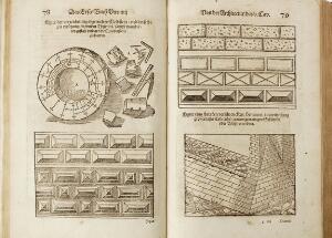 On Architecture Vitruvius Des aller namhafftigiften unnd Hocherfarnesten Römischen Architecti unnd Kunstreichen Werck [...]. 1614.