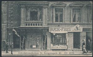 Anti-Automatkafen St. Kongensgade 40 Tlf. 8576. Sjældent kort.
