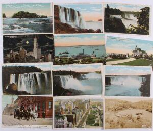 USA. Postkort. 37 gamle postkort.