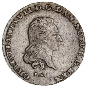 Christian VII, Altona, speciedaler 1800 Gianelli, H 39D