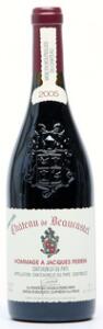 1 bt. Chateauneuf-du-Pape Hommage a Jacques Perrin, Chateau de Beaucastel 2005 A hfin.