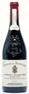 1 bt. Chateauneuf-du-Pape Hommage a Jacques Perrin, Chateau de Beaucastel 1998 A hfin.
