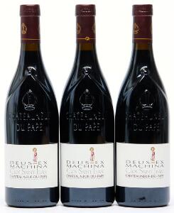3 bts. Chateauneuf-du-PapeDeus Ex Machina, Clos Saint Jean 2006 A hfin.