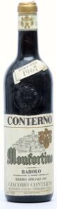 1 bt. Barolo Riserva Monfortino, Giacomo Conterno 1967 A-AB bn.