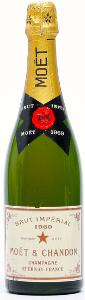 1 bt. Champagne Brut Imperial, Moët  Chandon 1969 A hfin.