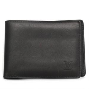 Louis Vuitton Nomade, Sort Multiple Wallet, med to seddellommer og plads til seks kort. L. ca. 11,5 cm. B. ca. 9 cm.