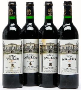 6 bts. Château Léoville Barton, Saint - Julien. 2. Cru Classé 1993 A hfin.