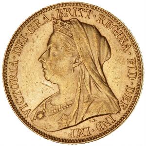 England, Victoria, 1837 - 1901, Sovereign 1900, F 396