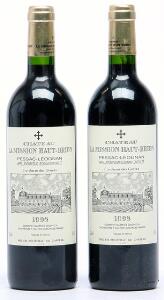 2 bts. Château La Mission Haut Brion Grand Cru Classé, Pessac-Léognan 1998 A hfin.