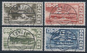 1976. Skibe. LUXUS-stemplet sæt.