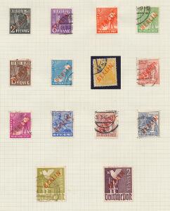 Berlin. 1948-90. Stemplet samling i springbind incl. afa 21-39. Katalogværdi iflg. rekv. ca. 35000 kr. Se fotoudsnit.