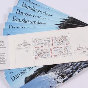 Danmark. 1995. Danske Småøer. MH42. 30 postfriske hæfter. Pålydende 1380 kr.