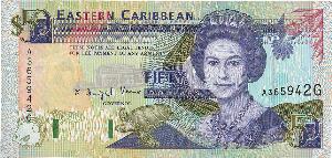 East Carribbean States, Grenada, 50 dollars 1993, Pick 29 G
