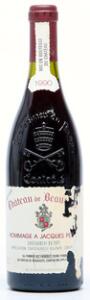 1 bt. Chateauneuf-du-Pape Hommage a Jacques Perrin, Chateau de Beaucastel 1990 A hfin.