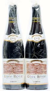 2 bts. Cote Rotie La Mouline, Guigal 1998 A hfin.