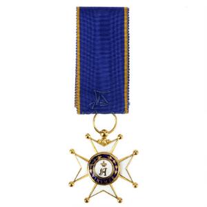 Luxembourg, Adolf af Nassau - ordenen, ridderkors, forgyldt med emalje, med bånd